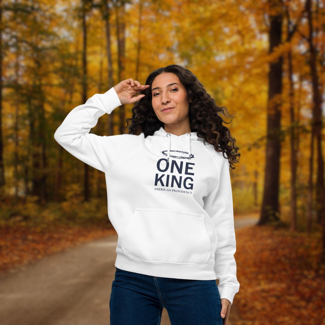 One King | Premium Christian Patriotic Hoodie